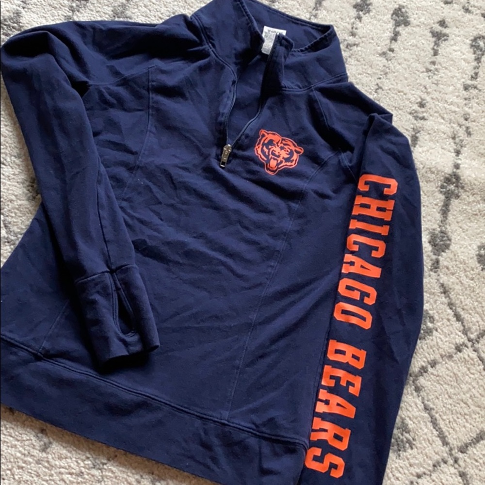 VS Pink Chicago Bears half-zip 🐻 💙